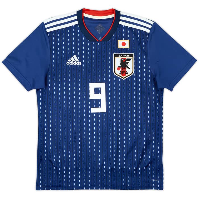 2018-19 Japan Home Shirt Okazaki #9 - 9/10 - (S)