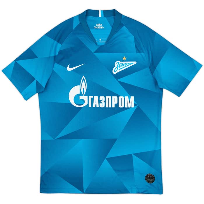 2019-20 Zenit St. Petersburg Home Shirt - 10/10 - (M)