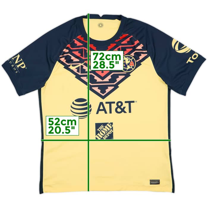 2021-22 Club America Home Shirt - 8/10 - (L)