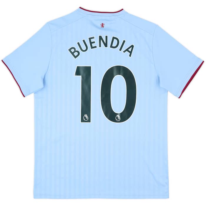 2022-23 Aston Villa Away Shirt Buendia #10 - 8/10 - (L)