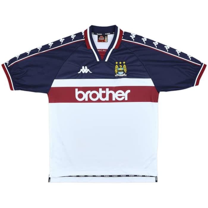 1997-98 Manchester City Away Shirt - 9/10 - (XL)