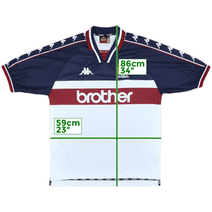 1997-98 Manchester City Away Shirt - 9/10 - (XL)