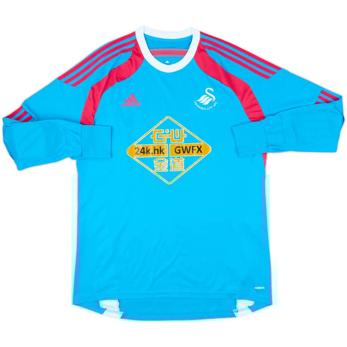 2014-15 Swansea GK Shirt - 8/10 - (XL)