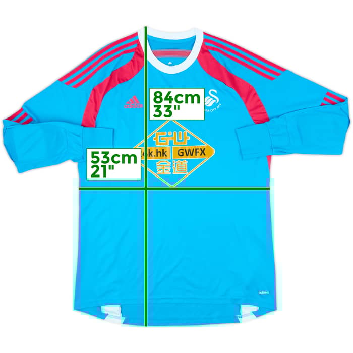 2014-15 Swansea GK Shirt - 8/10 - (XL)