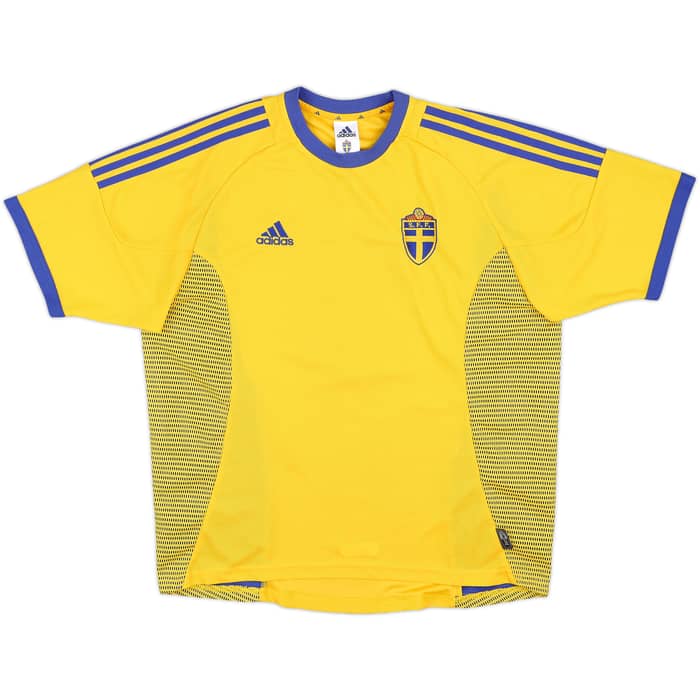 2002-03 Sweden Home Shirt Johannesson #9 - 9/10 - (L)