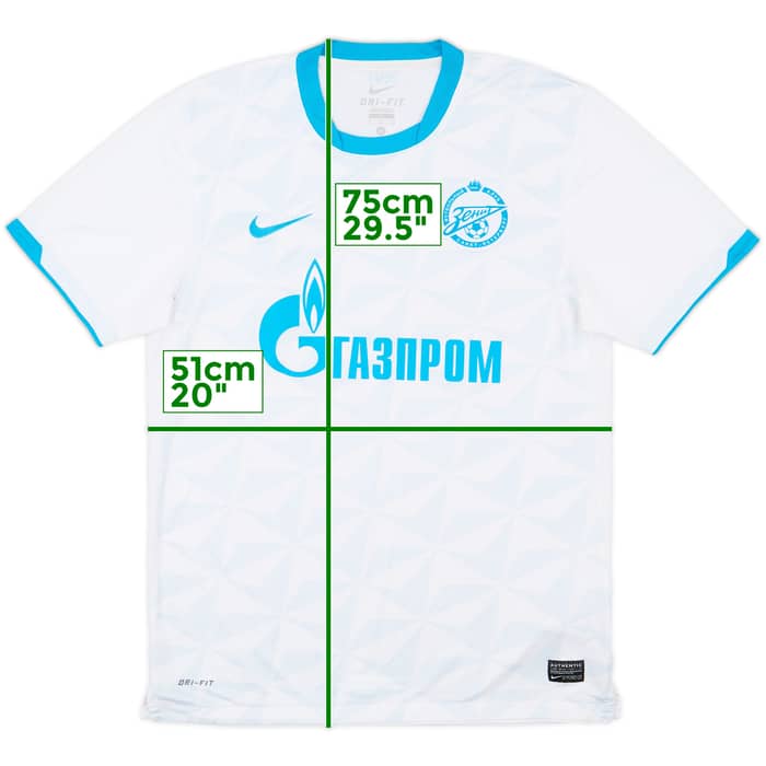 2011-12 Zenit St. Petersburg Away Shirt - 9/10 - (M)