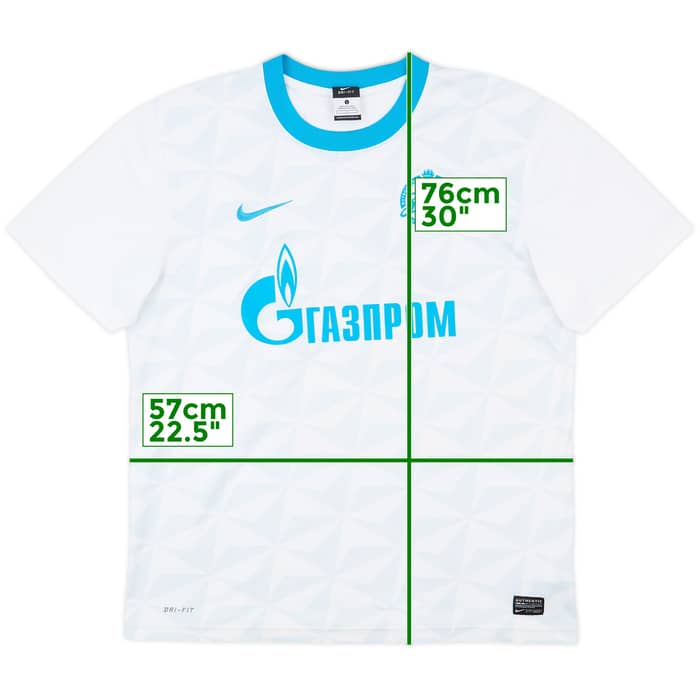 2011-12 Zenit St. Petersburg Away Shirt - 8/10 - (L)