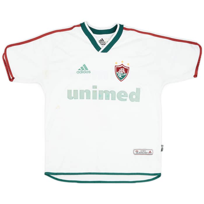 2002 Fluminense Away Shirt #7 - 6/10 - (M)