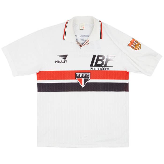 1992 Sao Paulo Home Shirt - 9/10 - (L)