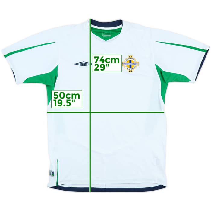 2004-06 Northern Ireland Away Shirt - 8/10 - (M)