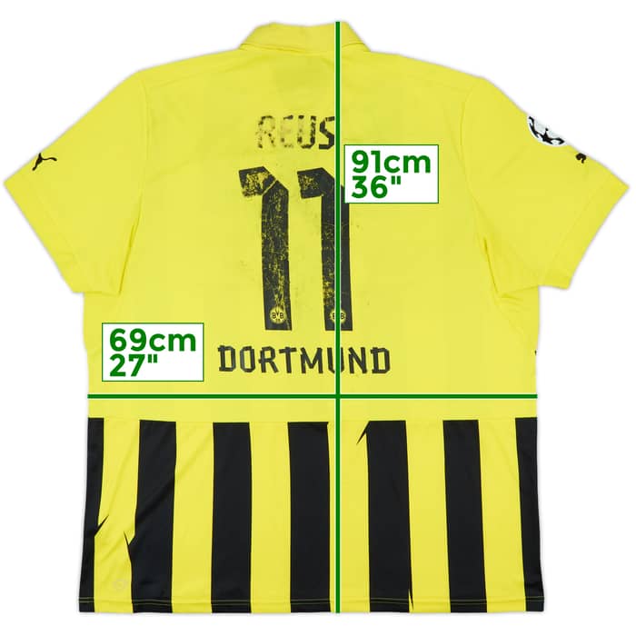 2012-13 Borussia Dortmund European Home Shirt Reus #11 - 4/10 - (5XL)