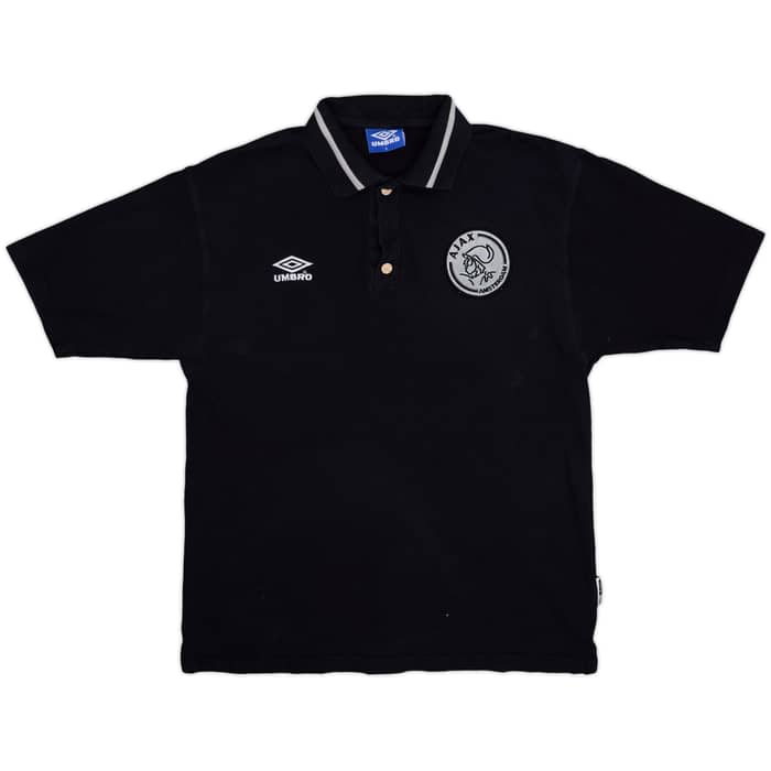 1998-99 Ajax Umbro Polo Shirt - 8/10 - (L)