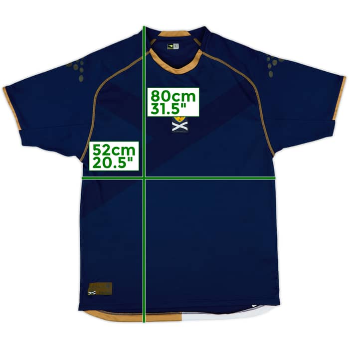 2007-08 Scotland Home Shirt - 7/10 - (L)