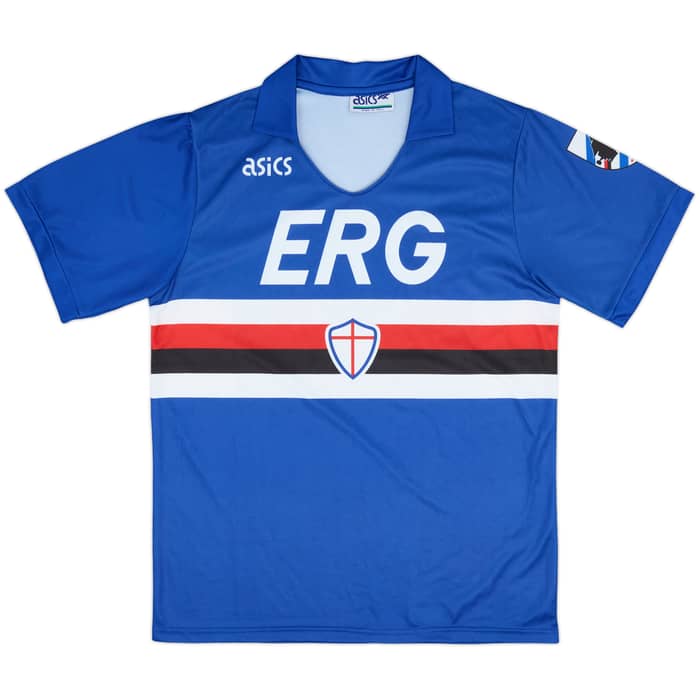 1990-92 Sampdoria Home Shirt - 9/10 - (XL)