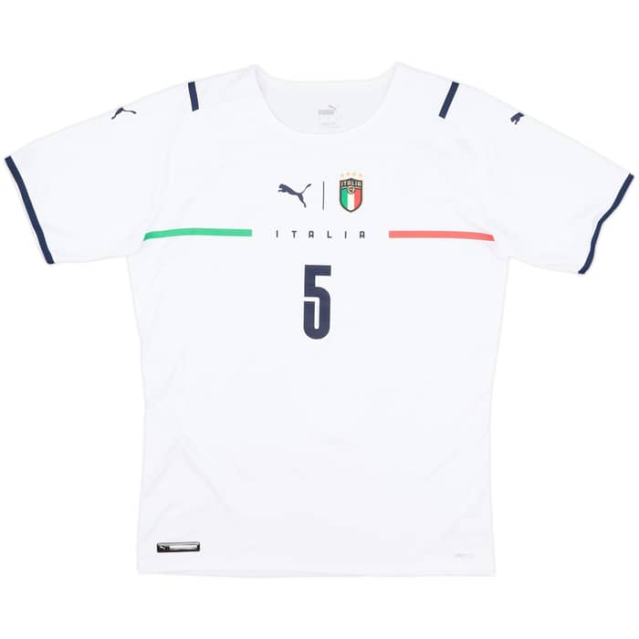 2021 Italy Away Shirt Locatelli #5 - 9/10 - (L)