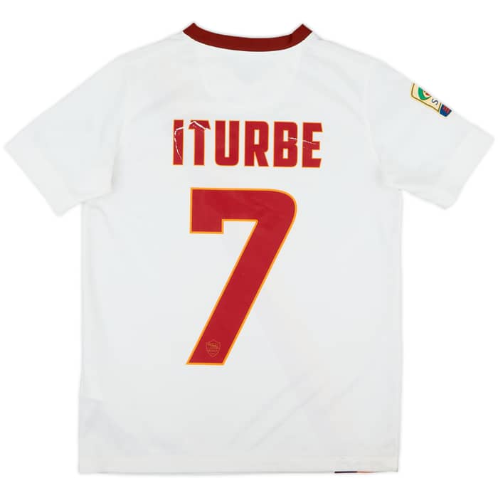 2014-15 Roma Away Shirt Iturbe #7 - 4/10 - (L.Boys)