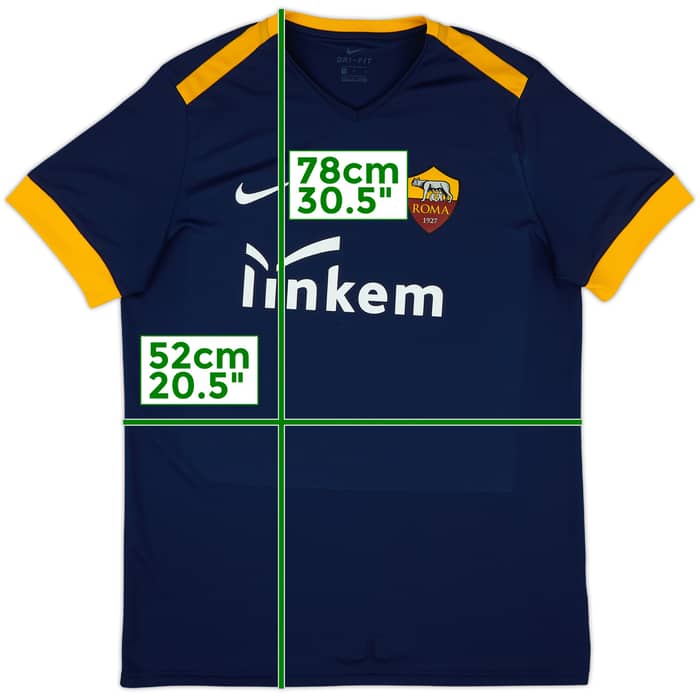 2019-20 Roma Nike Training Shirt - 9/10 - (L)