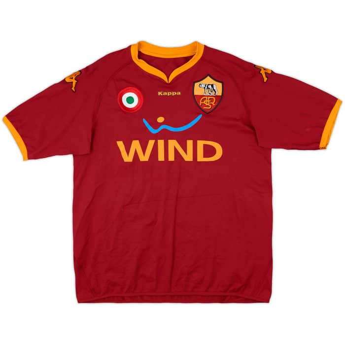 2007-08 Roma Home Shirt Lele #17 - 5/10 - (XL)
