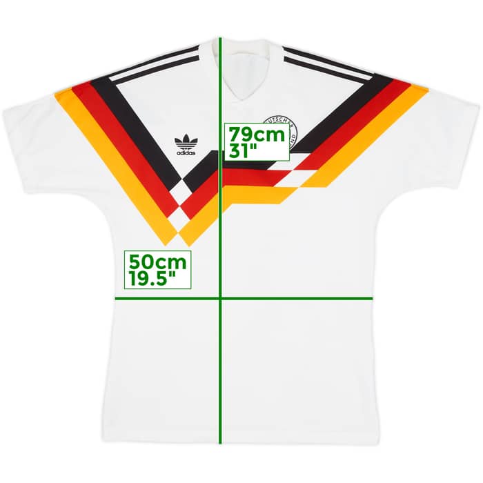 1988-90 West Germany Home Shirt - 7/10 - (L)