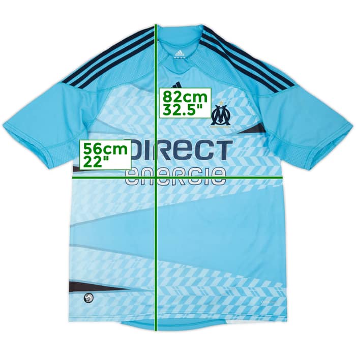 2009-10 Olympique Marseille Away Shirt - 7/10 - (XL)