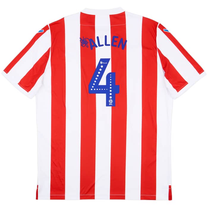 2018-19 Stoke City Home Shirt Allen #4 - 8/10 - (5XL)