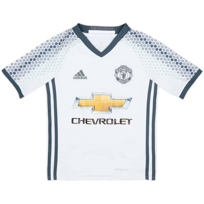 2017-18 Manchester United Third Shirt - 7/10 - (7-8 Years)