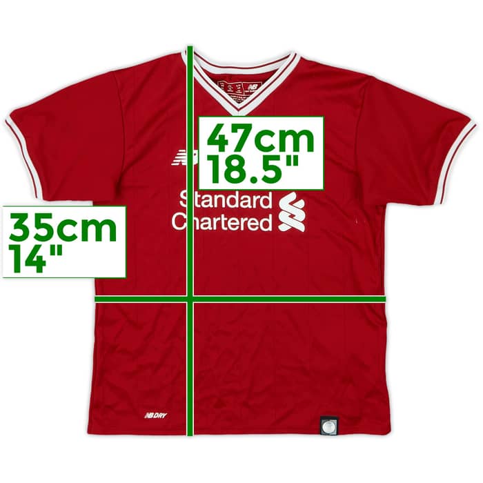 2017-18 Liverpool 125 Years Home Shirt - 6/10 - (4-5 Years)