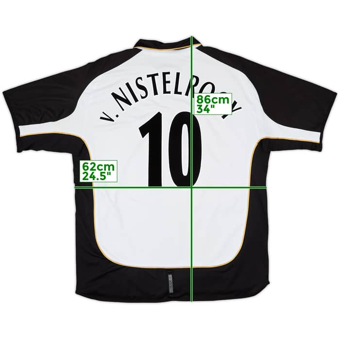 2001-02 Manchester United Centenary Away/Third Shirt V.Nistelrooy #10 - 7/10 - (XXL)