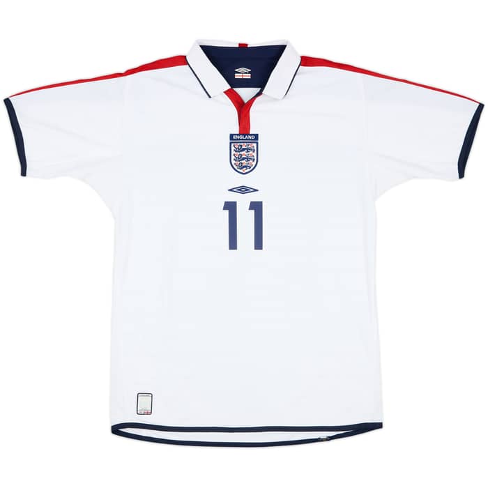 2003-05 England Home Shirt Lampard #11 - 6/10 - (L)