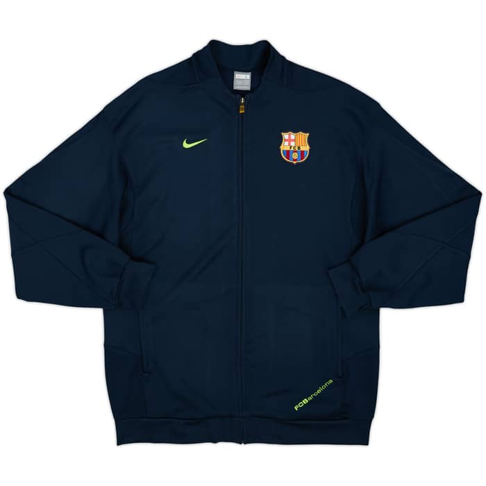 2007-08 Barcelona Nike Tracksuit - 8/10 - (L)