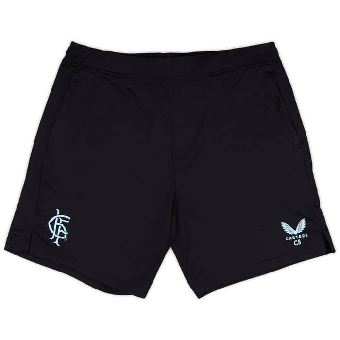 2024-25 Rangers Staff Issue Training Shorts # - 5/10