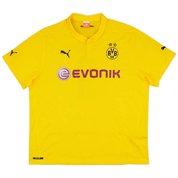 2014-15 Dortmund CL Home Shirt Immobile #9 - 7/10 - (3XL)
