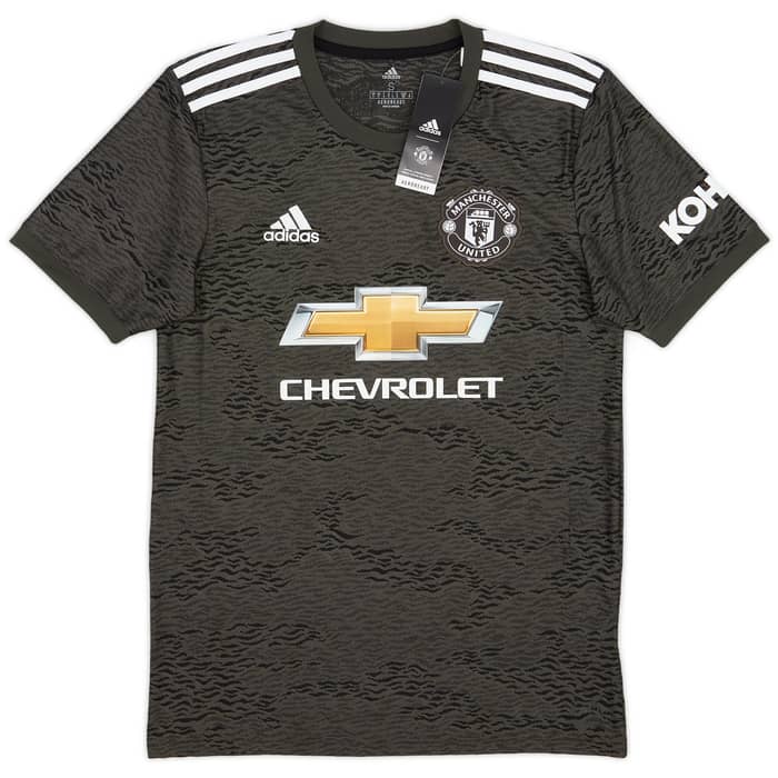 2020-21 Manchester United Away Shirt B.Fernandes #18 (S)