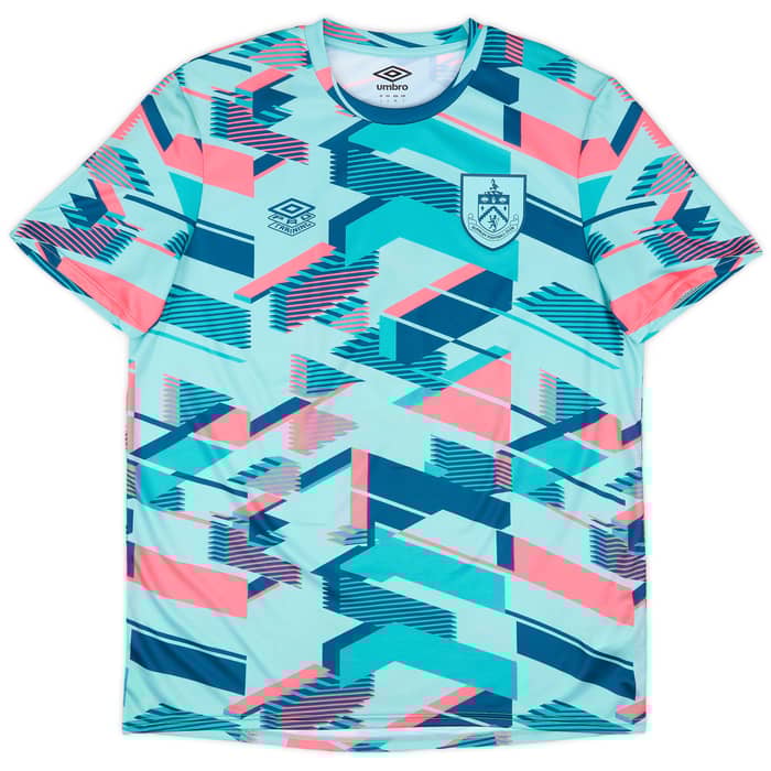 2023-24 Burnley Umbro Pre-Match Shirt - 9/10 - (L)