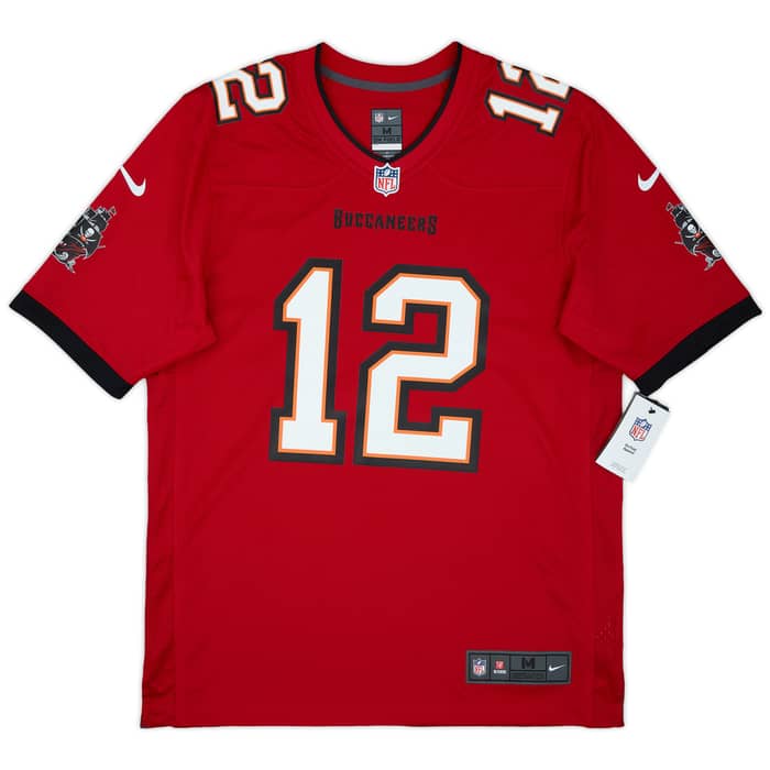 2020-22 Tampa Bay Buccaneers Brady #12 Nike Game Home Jersey (M)