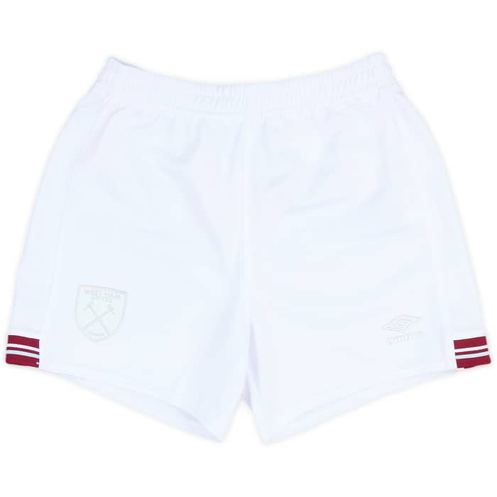 2023-24 West Ham Away Shirt & Shorts Kit (Little Kids)
