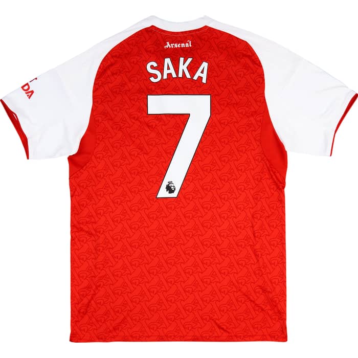2025-26 Arsenal Home Shirt Saka #7