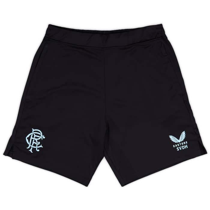 2024-25 Rangers Staff Issue Training Shorts # - 9/10 - (L)