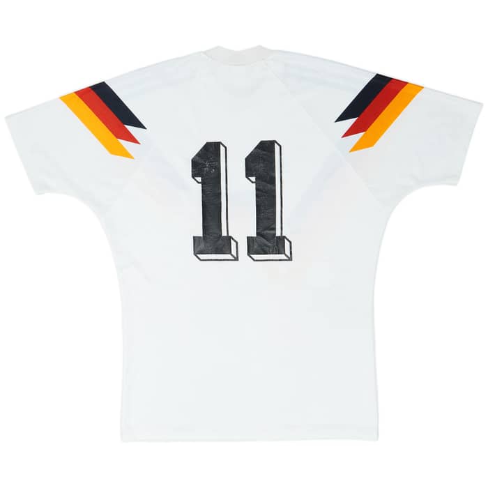 1988-90 West Germany Home Shirt #11 - 7/10 - (L)
