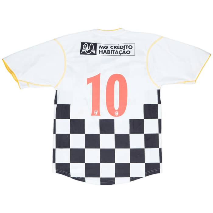 2002-03 Boavista Match Issue Home Shirt #10