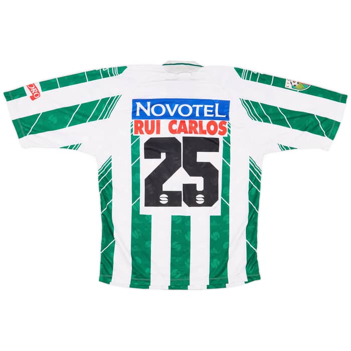 1997-98 Vitoria de Setubal Match Issue Home Shirt Rui Carlos #25