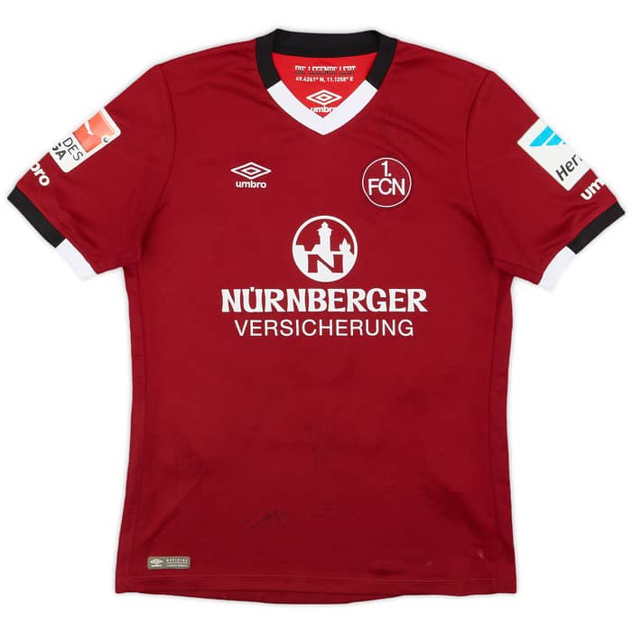 2016-17 Nurnberg Squad Signed Home Shirt Teuchert #36 - 7/10 - (XL.Boys)