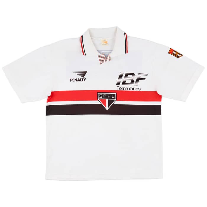 1992 Sao Paulo Home Shirt - 8/10 - (L)