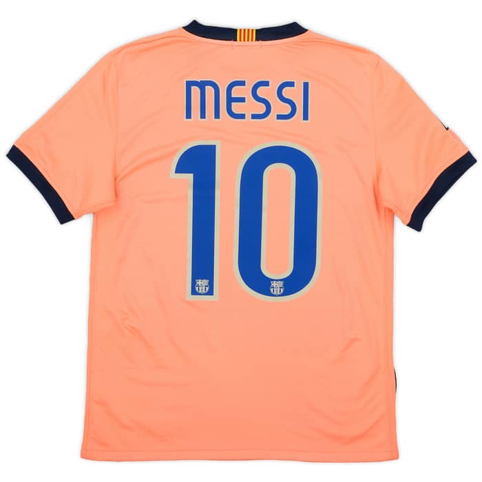 2009-10 Barcelona Away Shirt Messi #10 - 7/10 - (S)