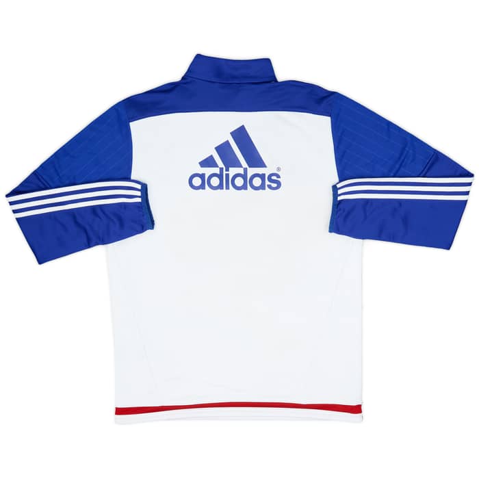 2015-16 Chelsea adidas 1/4 Zip Drill Top - 5/10 - (M)