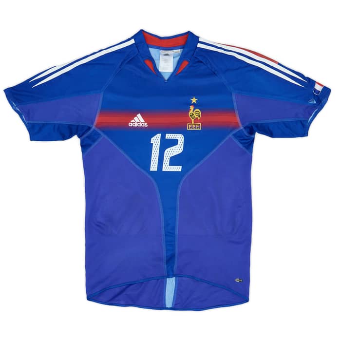 2004-06 France Home Shirt Henry #12 - 5/10 - (S)