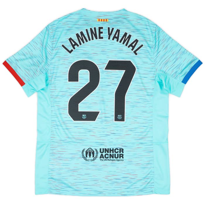 2023-24 Barcelona Third Shirt Lamine Yamal #27