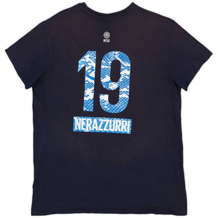 2020-21 Inter Milan Scudetto Training Shirt #19 - 9/10 - (XL)