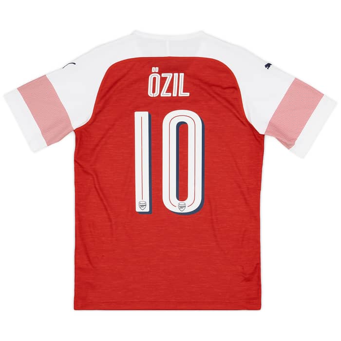 2018-19 Arsenal Home Shirt Ozil #10 - 9/10 - (S)