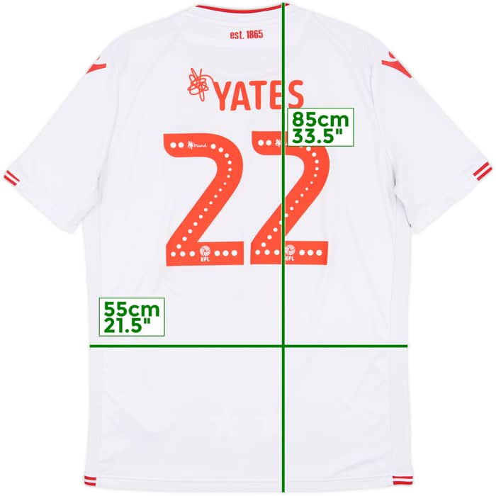 2018-19 Nottingham Forest Away Shirt Yates #22 - 6/10 - (3XL)